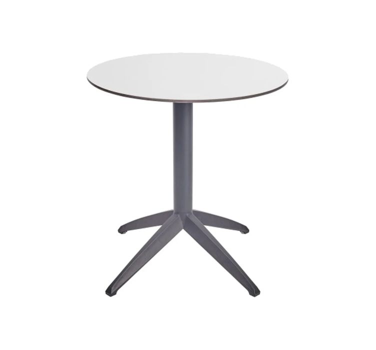 Стол QUATRO FOLD ø 70 ANTRACITE-WHITE1